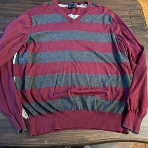 Austin Reed Pima Cotton Striped Sweater